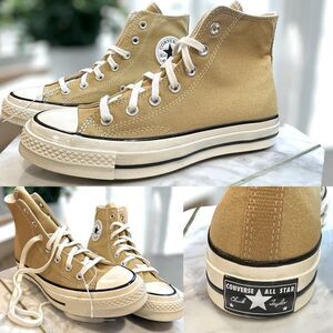 🔥🔥NEW Converse Chuck 70 Hi Limited Edition Sand Dunescape Women's 7.5 Men’s 5.